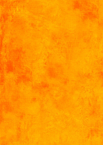 A bright orange hand-painted effect photography backdrop with a textured finish.