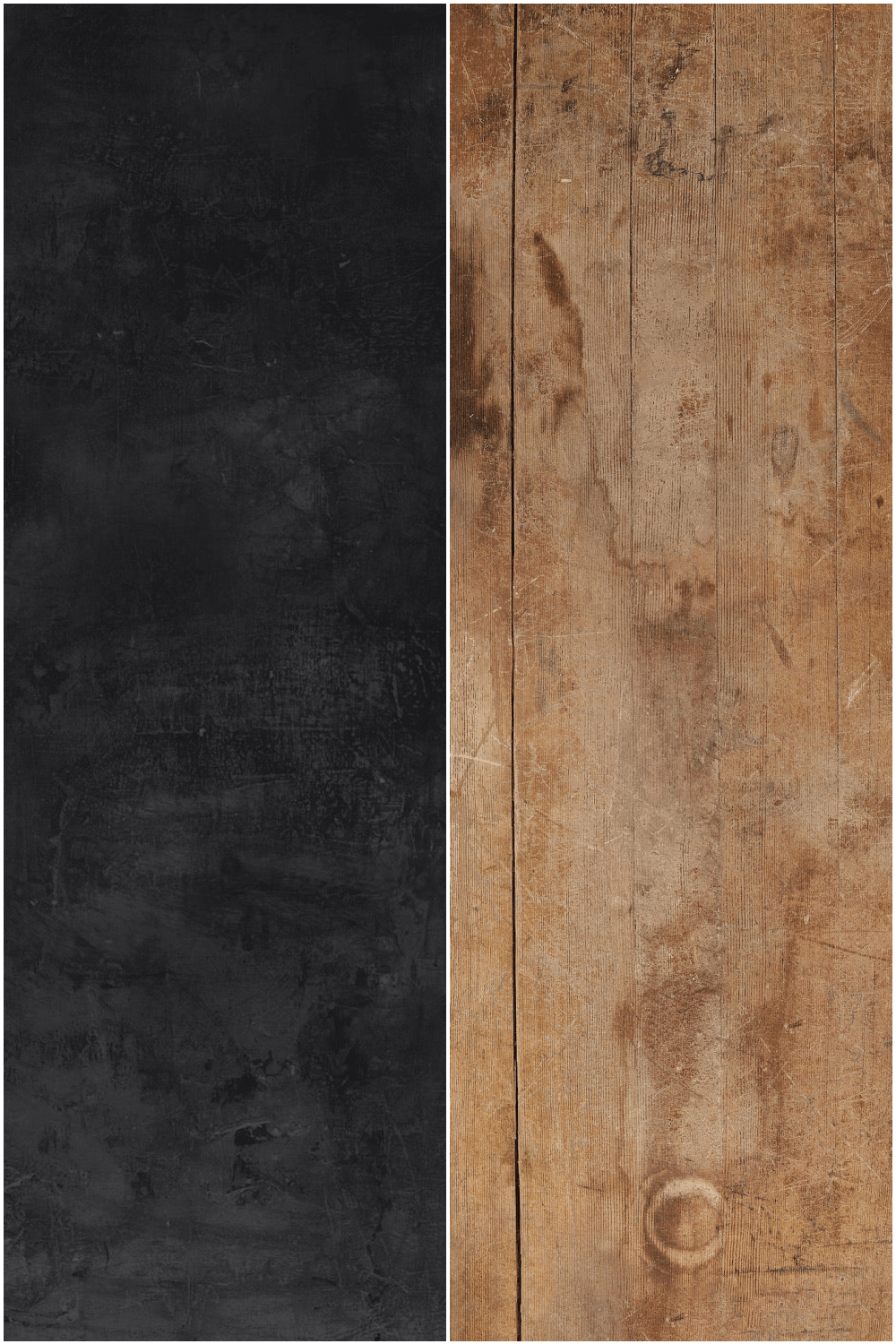 Textured Black and Warm Wooden Backdrop Bundle
