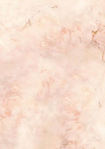 A soft peach marble photography backdrop with organic swirling patterns.